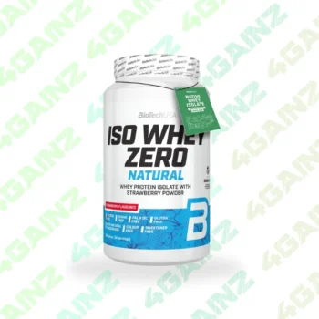 BioTechUSA Iso Whey Zero Natural 908g – Premium Išrūgų Izoliatas be Laktozės
