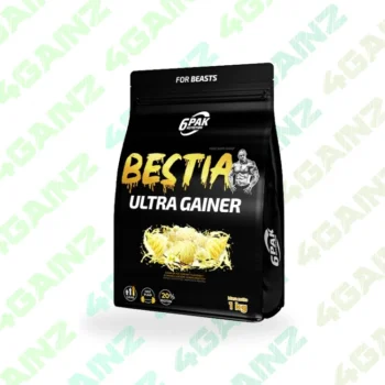 6PAK Bestia Ultra Gainer – Masės Augintojas 1000g