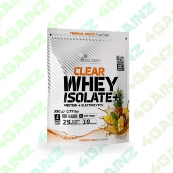 Olimp Clear Whey Isolate+ 350g – Skaidrus išrūgų baltymų izoliatas su elektrolitais