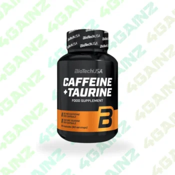 BioTechUSA Caffeine + Taurine 60 kaps. - Kofeinas ir Taurinas