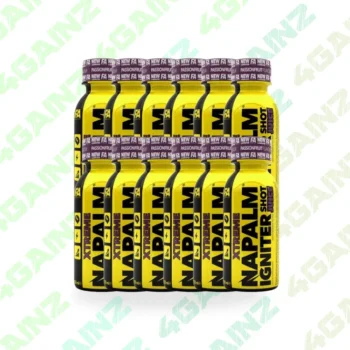 FA Napalm Igniter Shot 12x 120ml – Prieštreniruotinis gėrimas